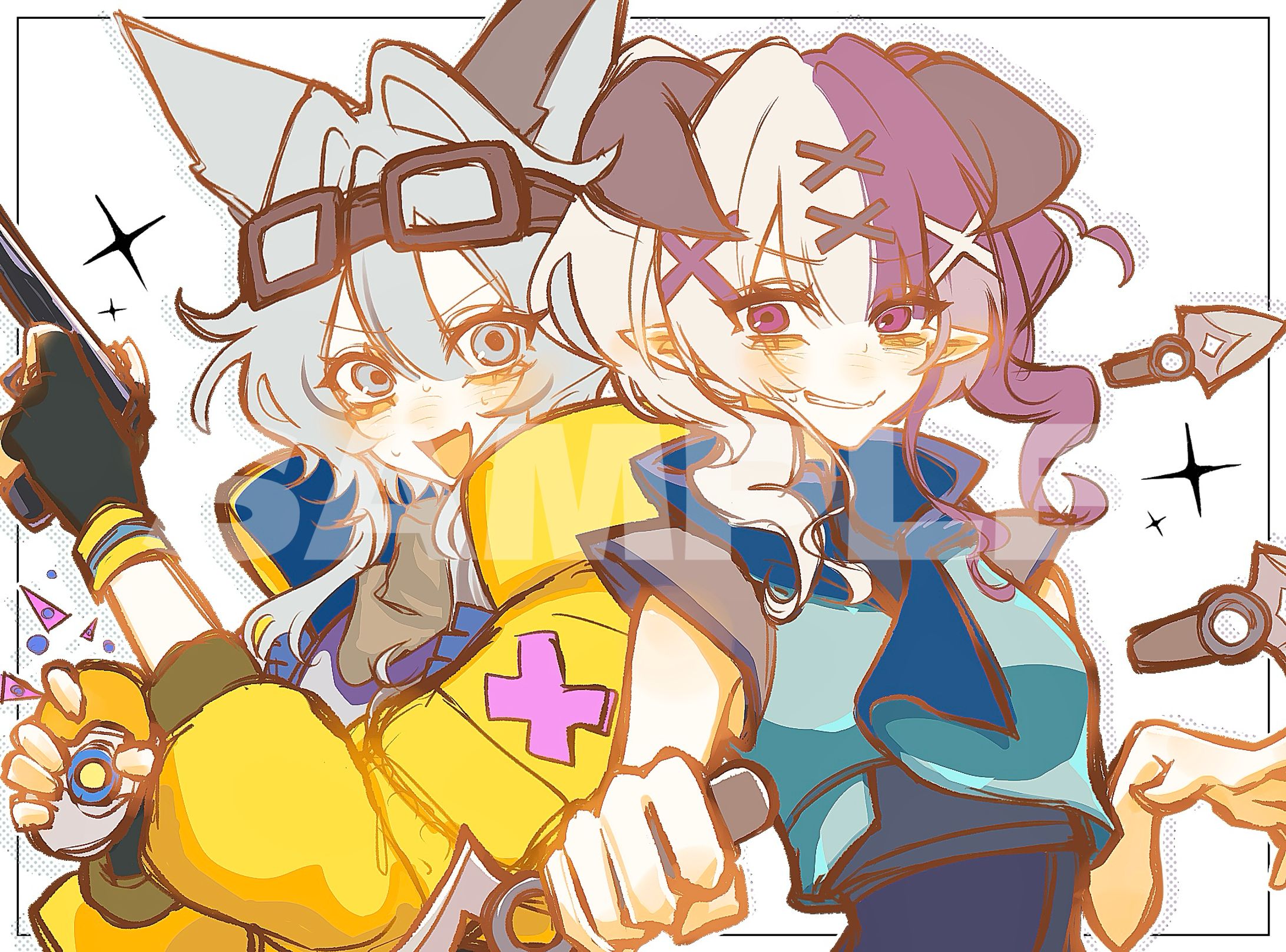 OC wearing VALORANT outfit-1