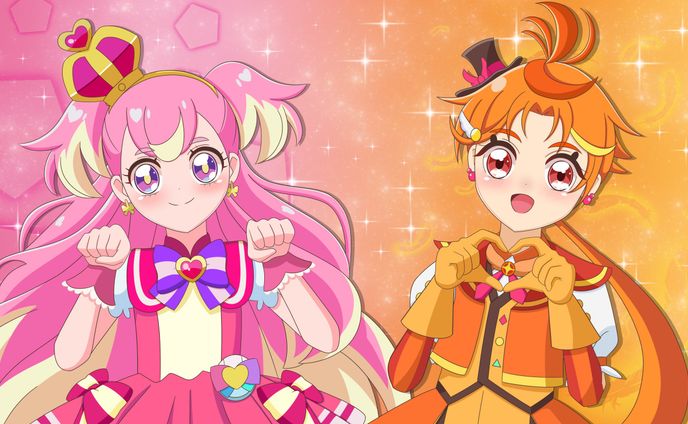【二次創作】キュアワンダフル&キュアウィング