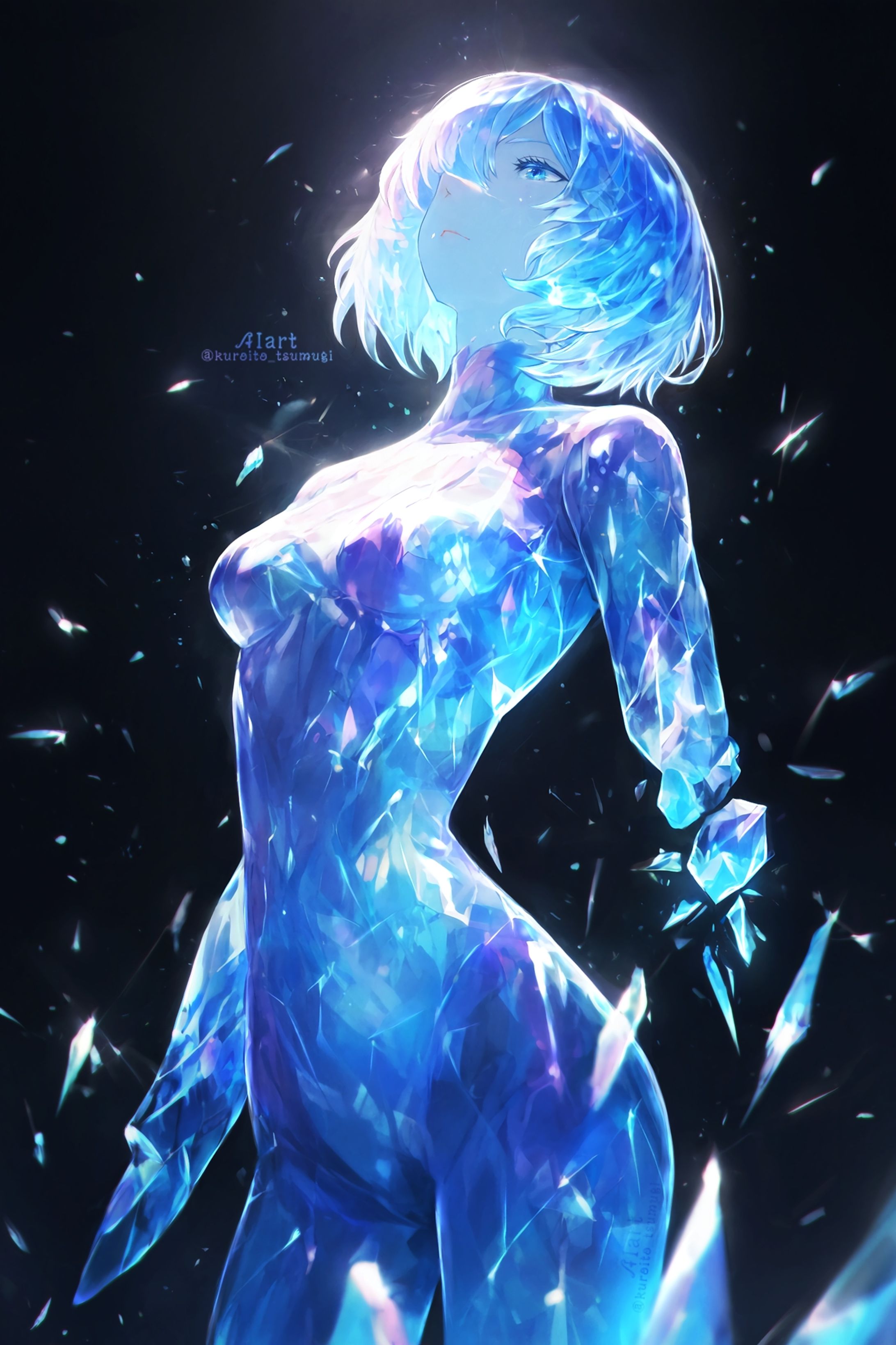 crystal body│AIart-1