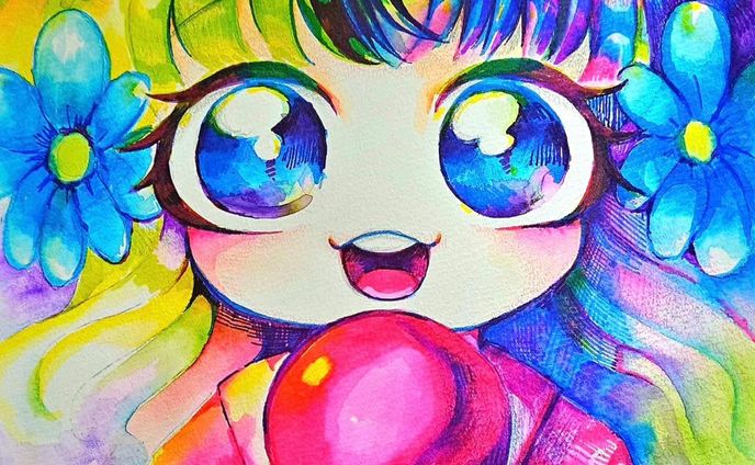 #gensekiコンテスト #水彩マーカーペン #水彩グラフィックマーカーABT
GENSEKIイラストコンテスト「夏祭り」に参加いたしました✒