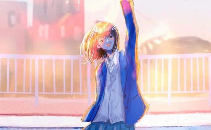 屋上花火

どうでもいい小話。私が通っていた学校の屋上は、完全封鎖されていて、どうしても屋上でお昼ご飯を食べるという経験をしてみたかった私は、唯一外に出られた男子トイレの窓から屋上もどき？のベランダみたいな所でコンビニおにぎりを一口齧ったことがあります。担任の先生にはバレなかったけど、部活の先生にはバレました。
迷惑かけた方々すみませんでした。

#illustration
#illustrater
#kawaii #japan #illust #插图 #插图画家 #藝術 #イラスト #イラストレーター 
 #드로잉 #일러스트 #그림스타그램 #미술
#插图 #插图画家 #絵描きさんと繋がりたい
#オリジナルイラスト
#軽美術部
#女の子イラスト
#女子高生
#青春
#アオハル
#学校の屋上
#屋上
#夕暮れ
#photogra

@keivi.jp

#firefrower