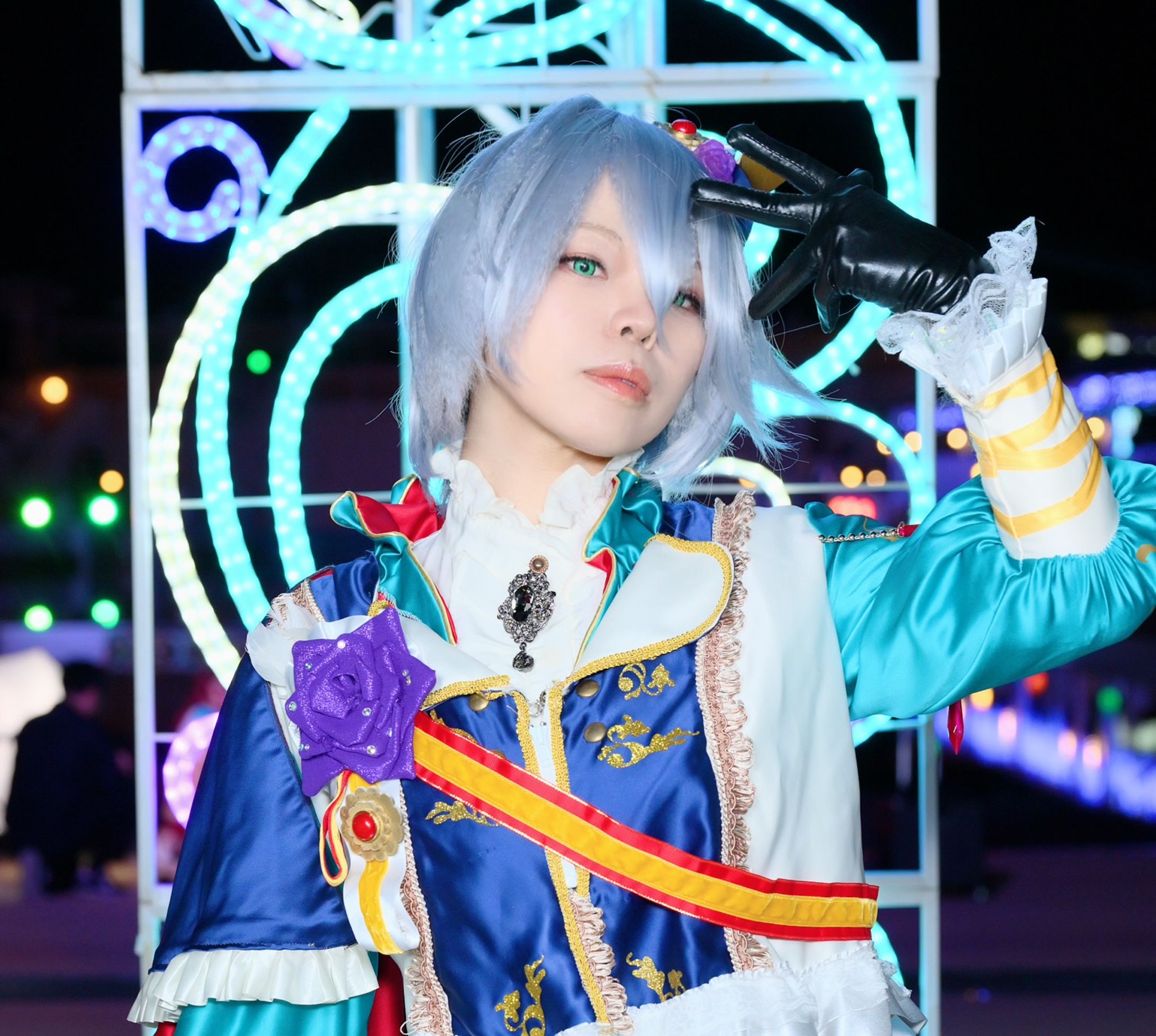 コス写真（紫京院ひびき）-1