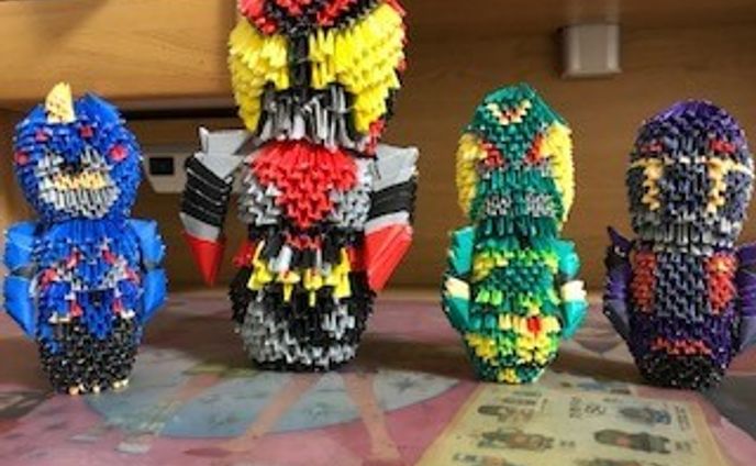 立体折り紙手芸