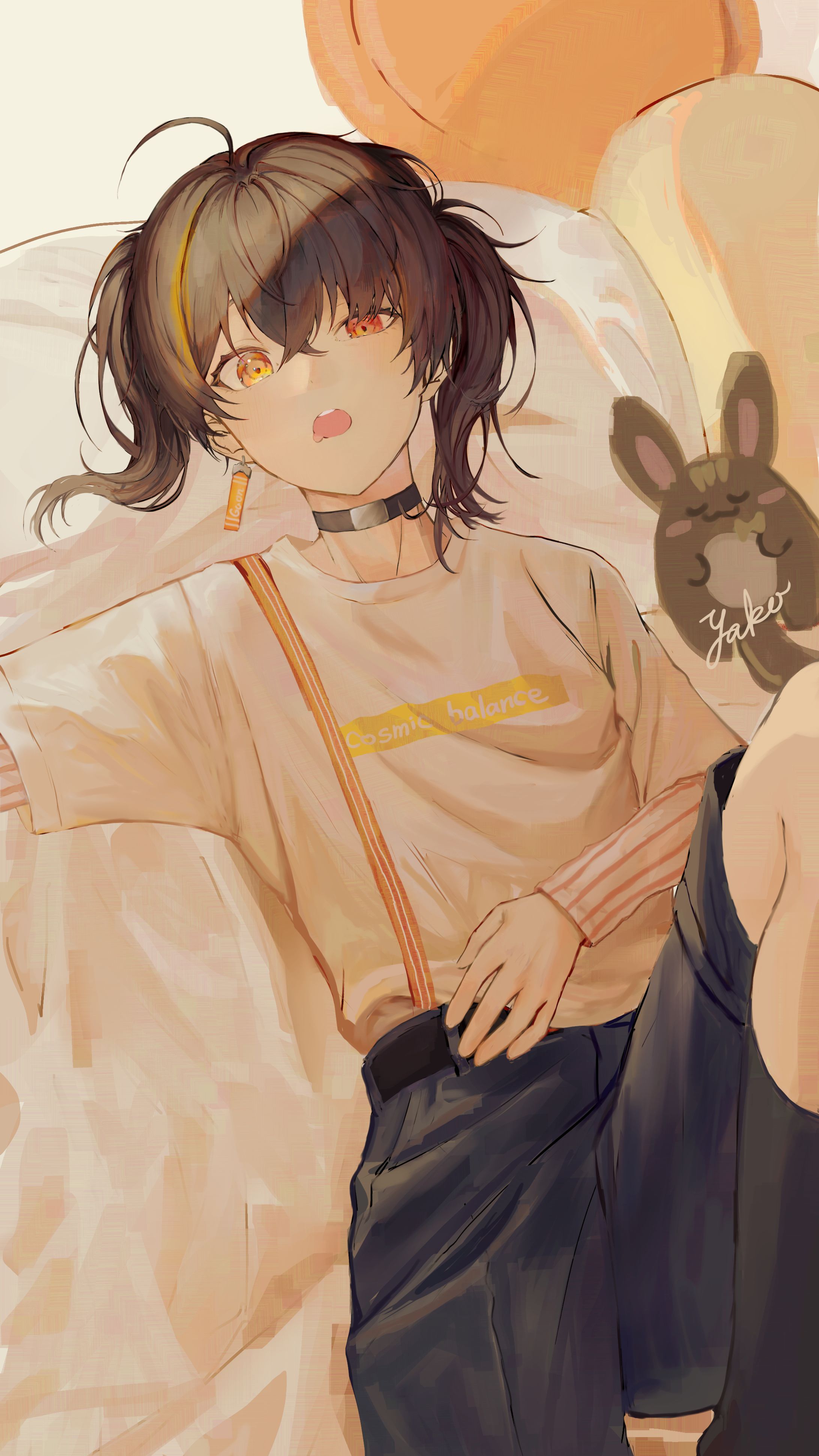 ねてた・・・！-1