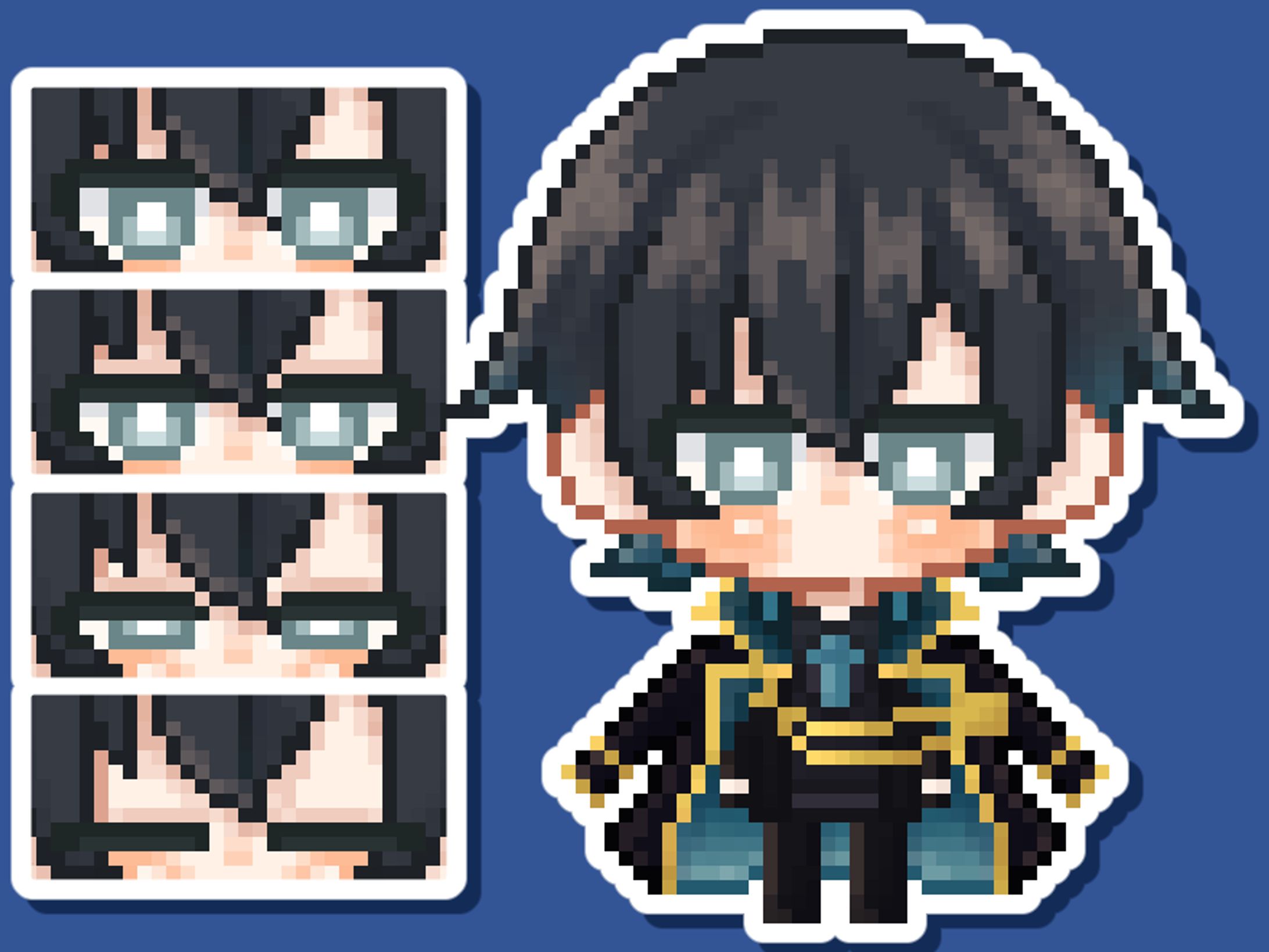 GIFドット絵-東雲 楓-1