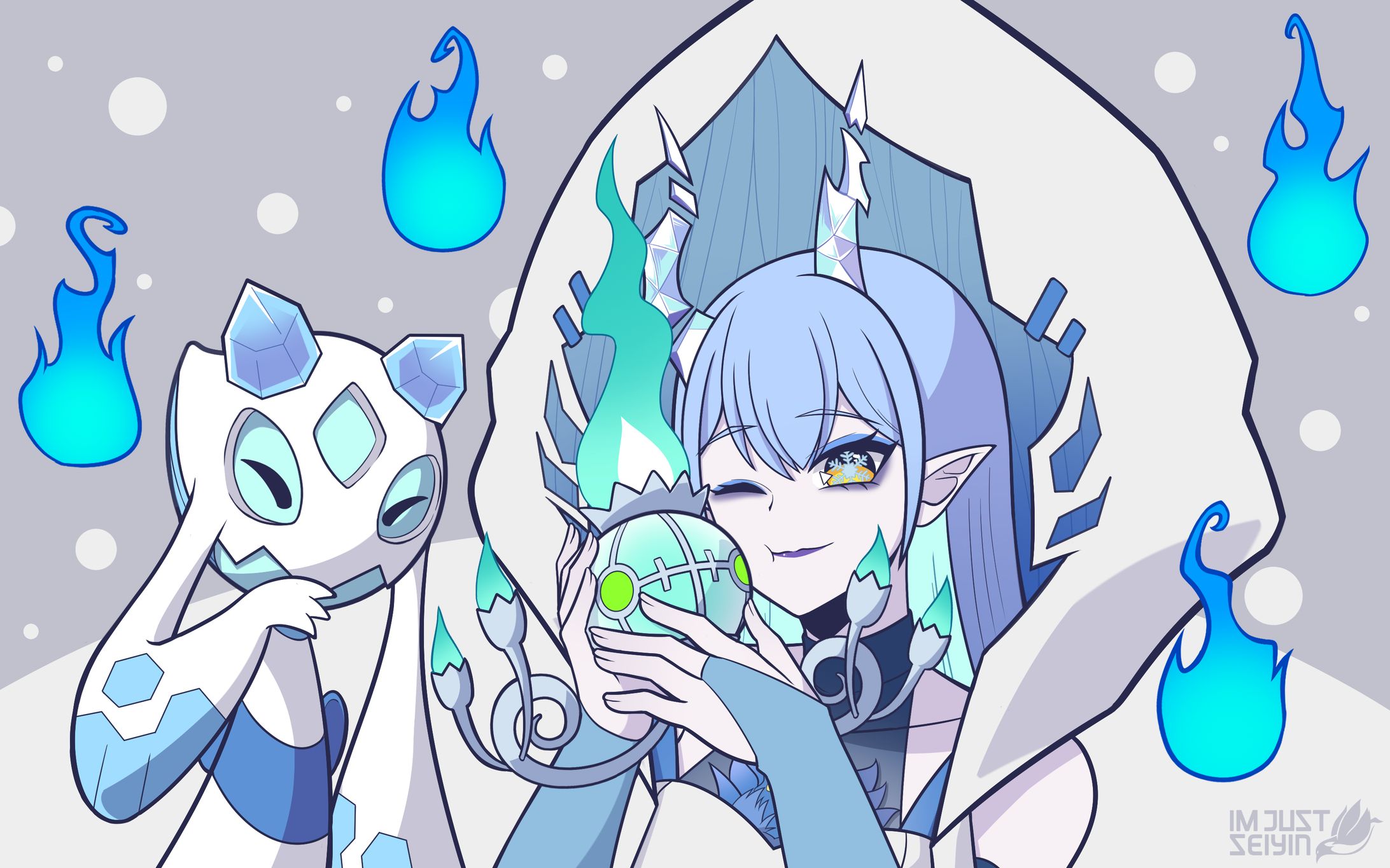 Ghostaris Pokémon YCH commission-1