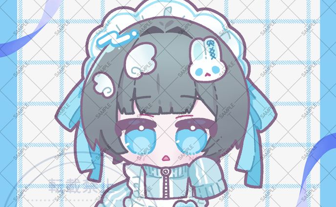 ジャージメイドSDイラスト