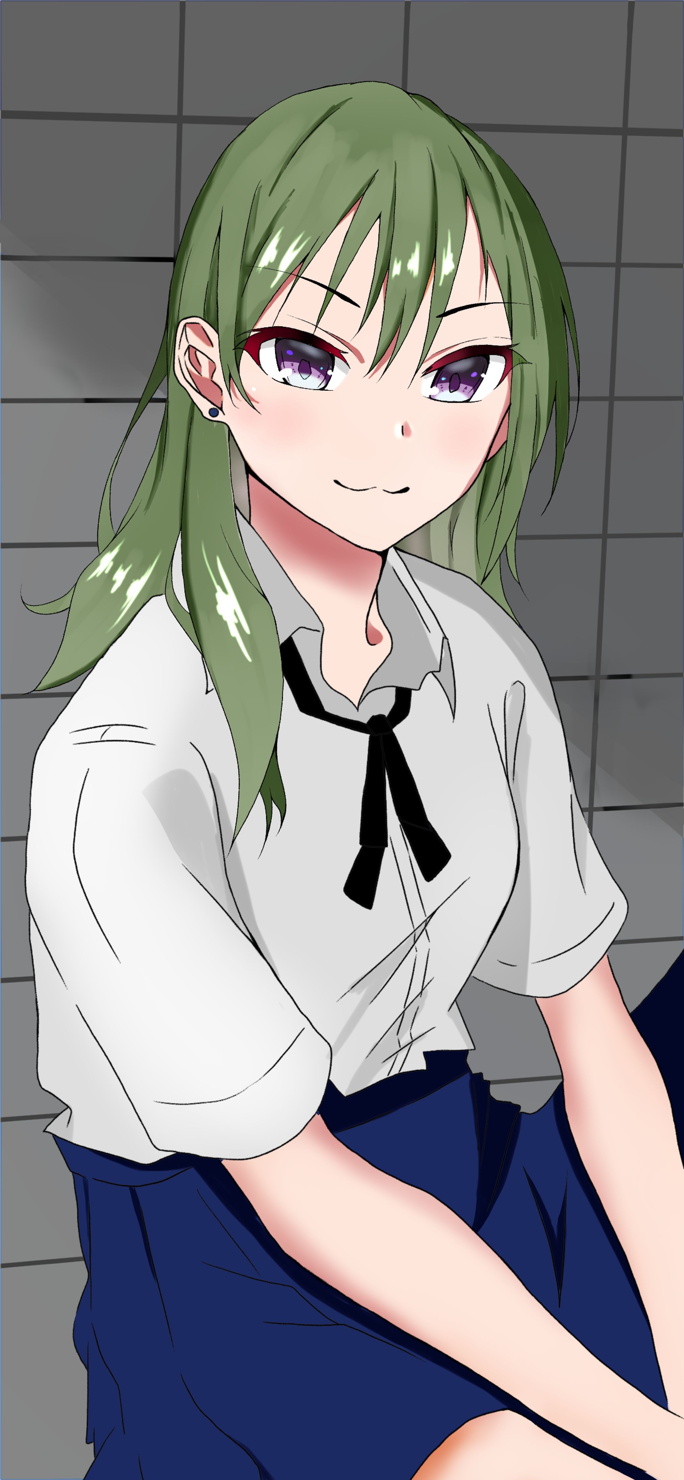 学校をサボった女の子-1