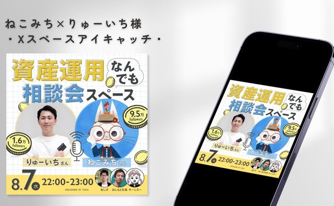 【ねこみち×りゅーいち様】アイキャッチバナー