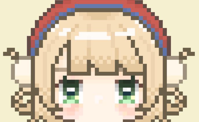 ドット絵、文章