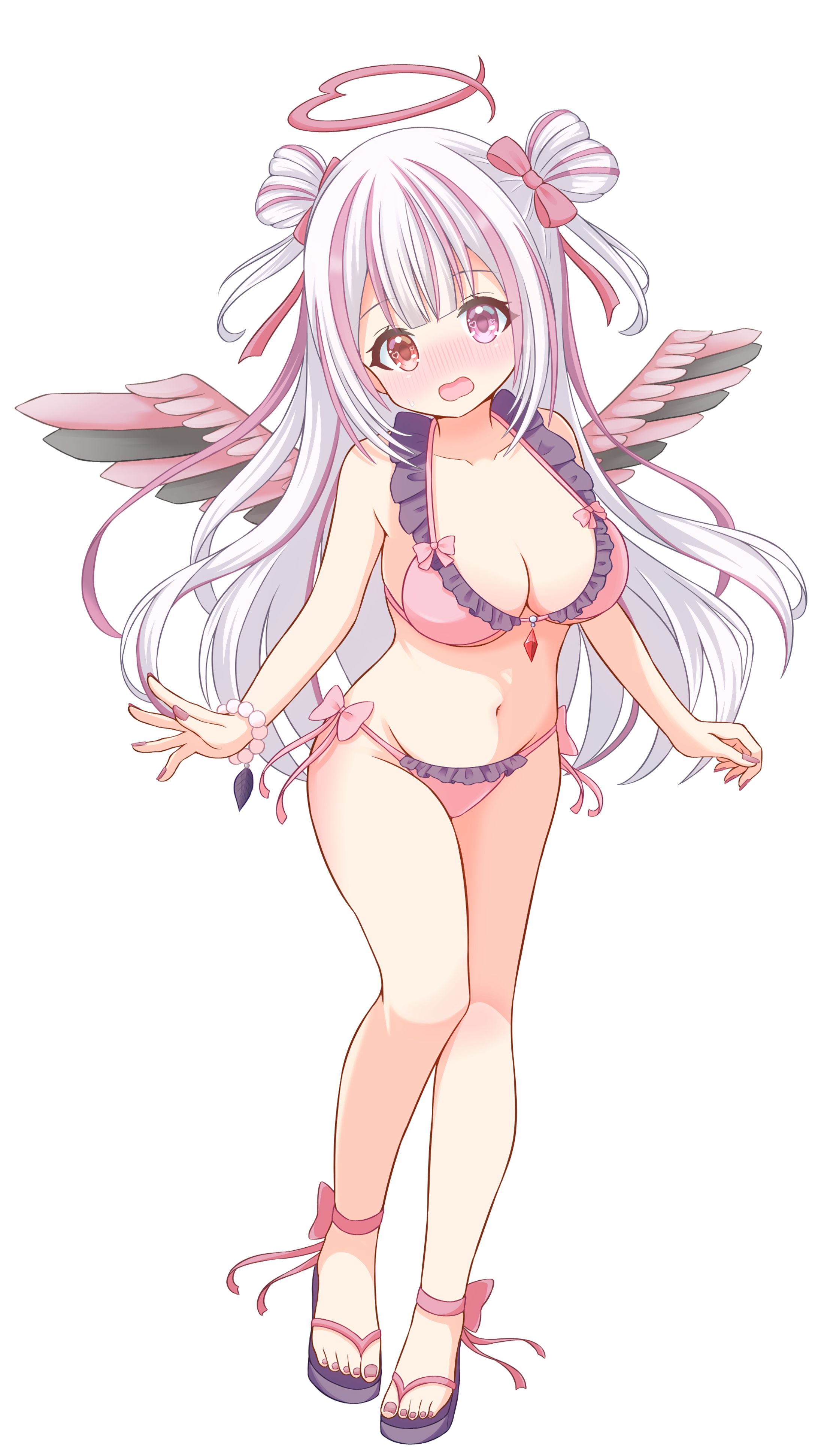 駄天使ぼたんさん水着(差分あり)-1