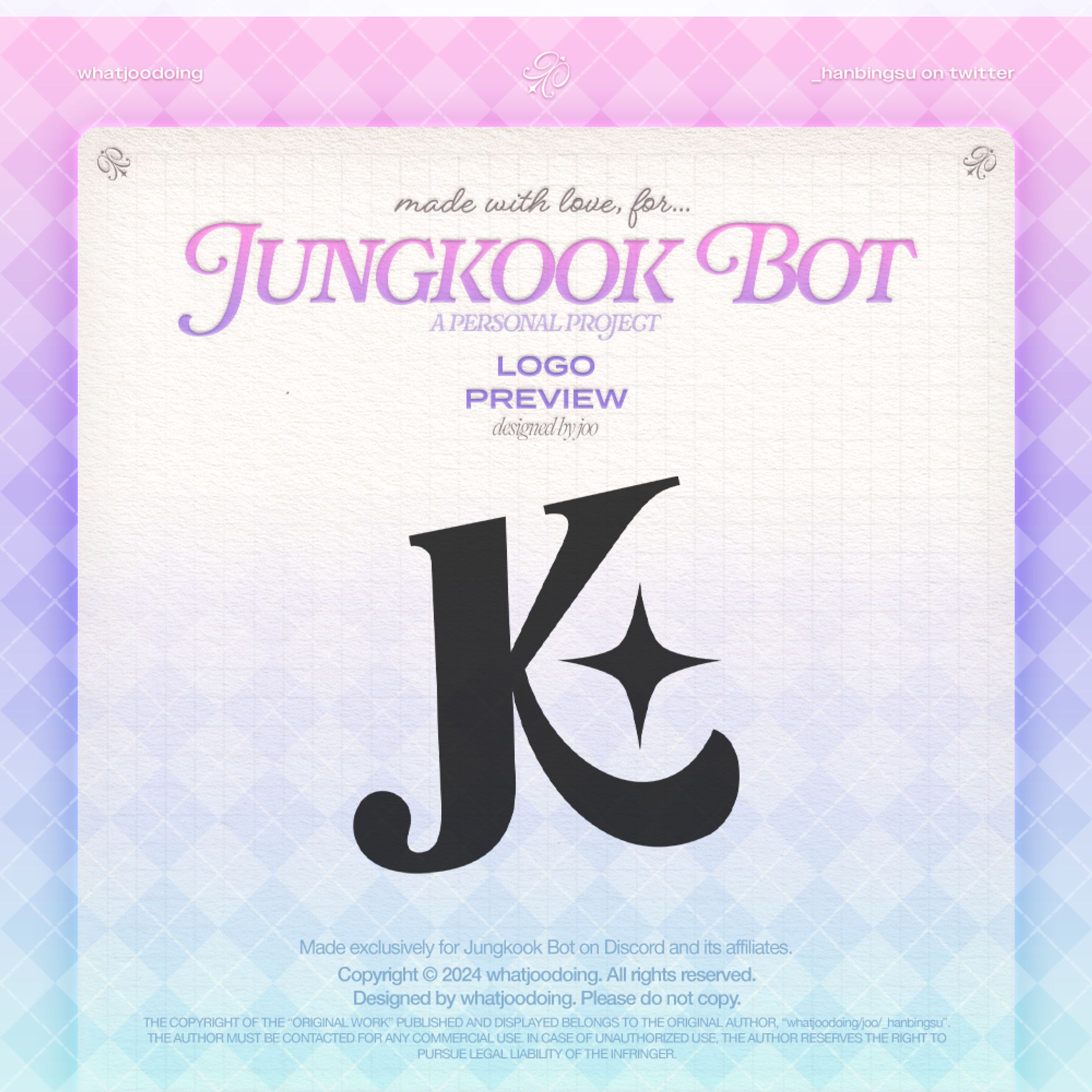 LOGO：JUNGKOOK BOT-1
