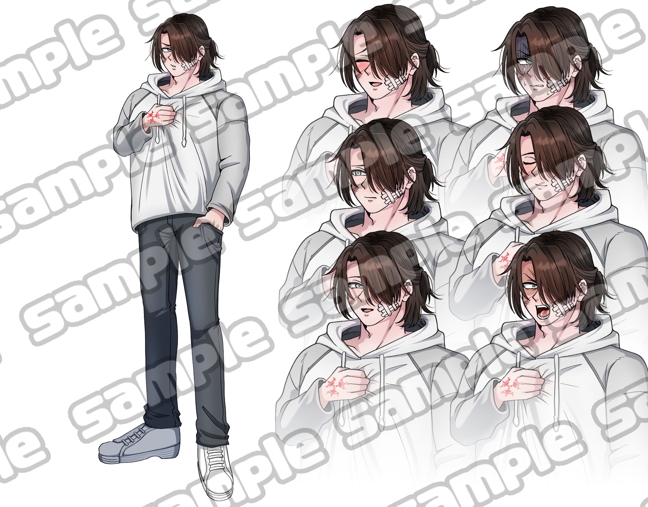 【お仕事】TRPG用立ち絵-1