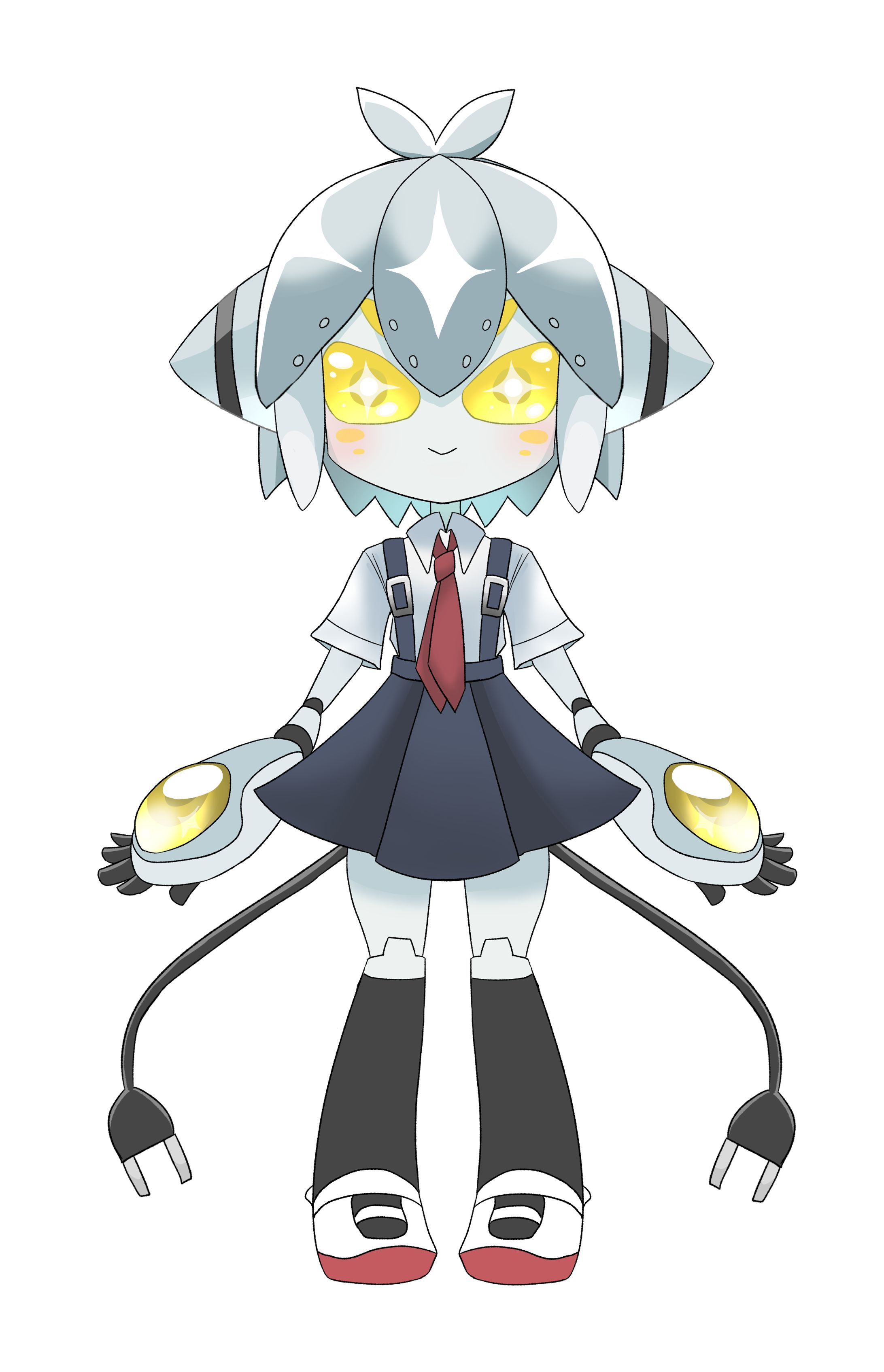 Vtuber様用Live2Dパーツ分けイラスト-1