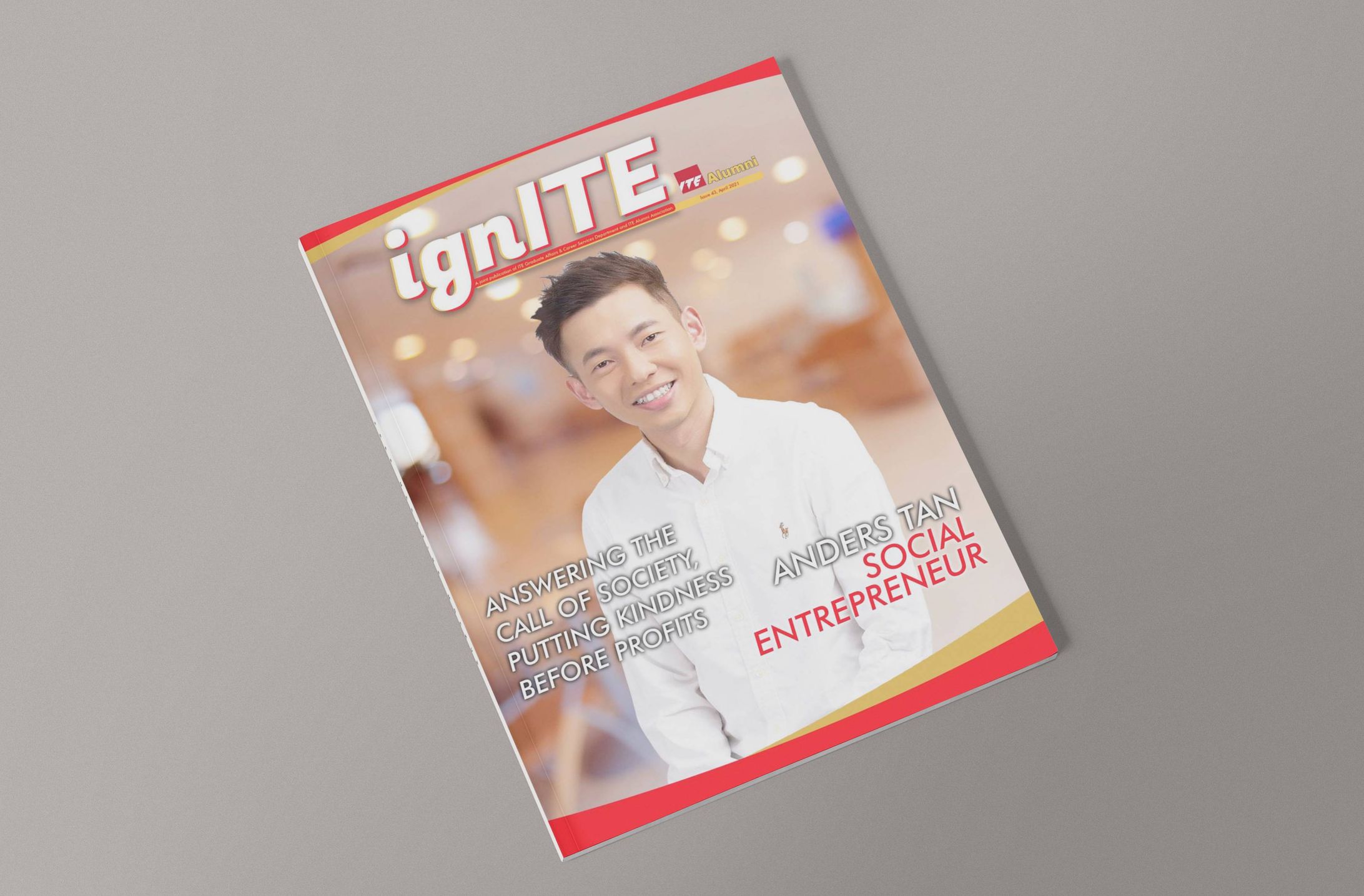 IgnITE: Magazine and Logo design-1