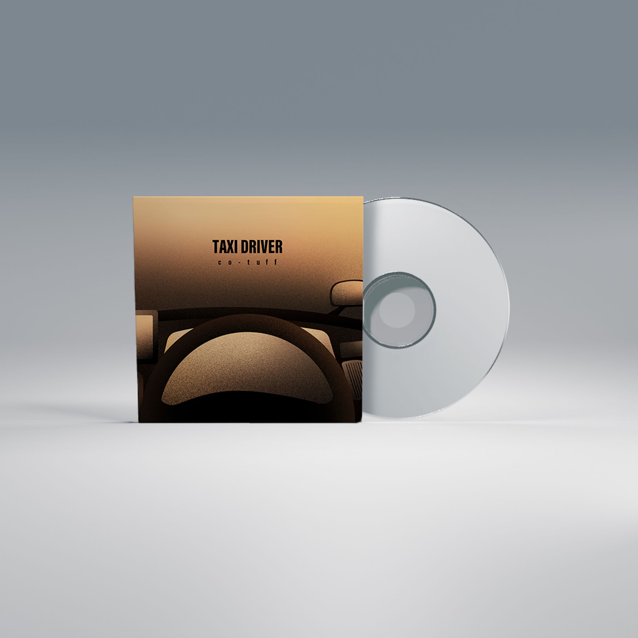 「TAXI DRIVER」CDジャケットデザイン-1