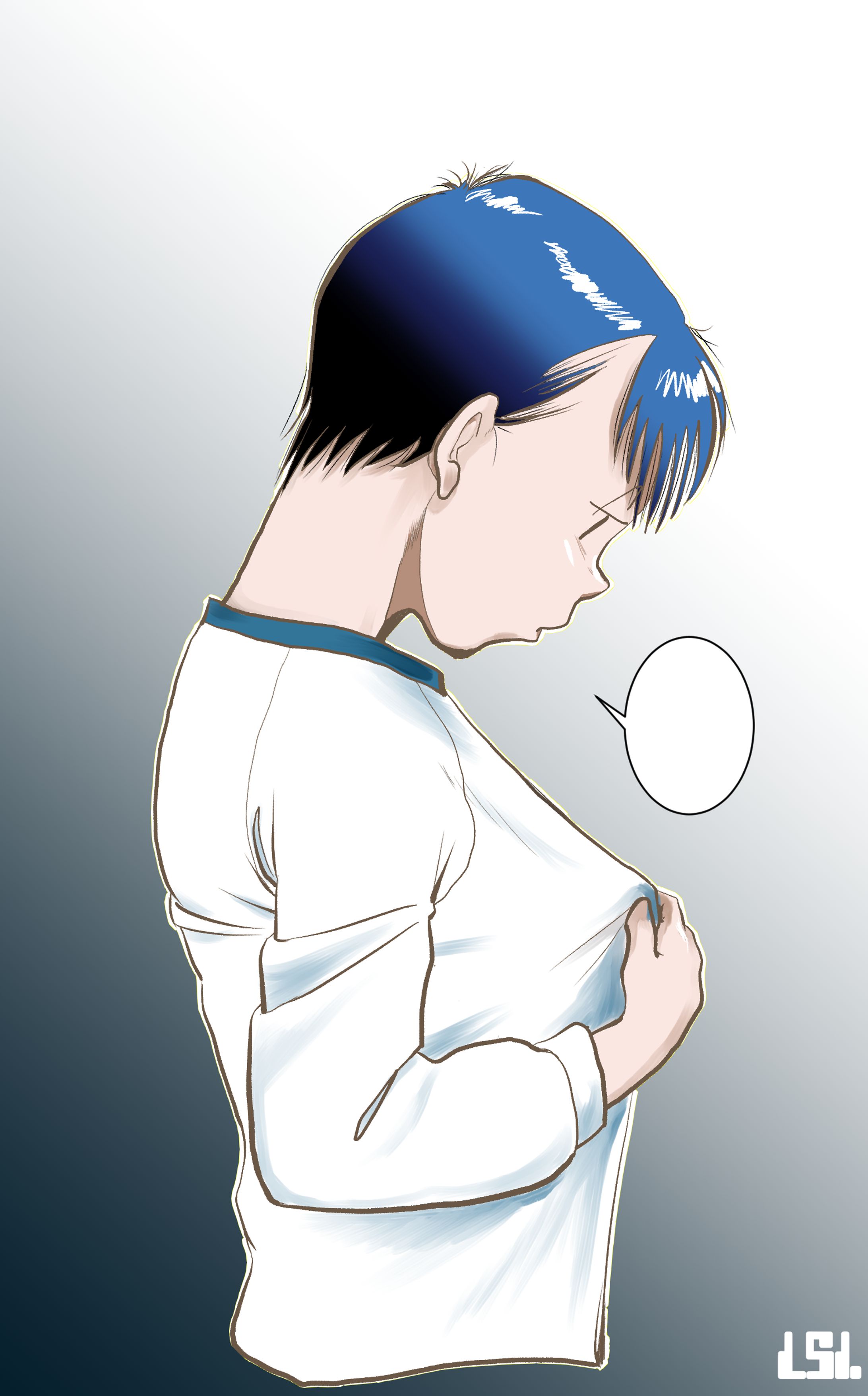 ちょっと悩むたぬ(14才)-1