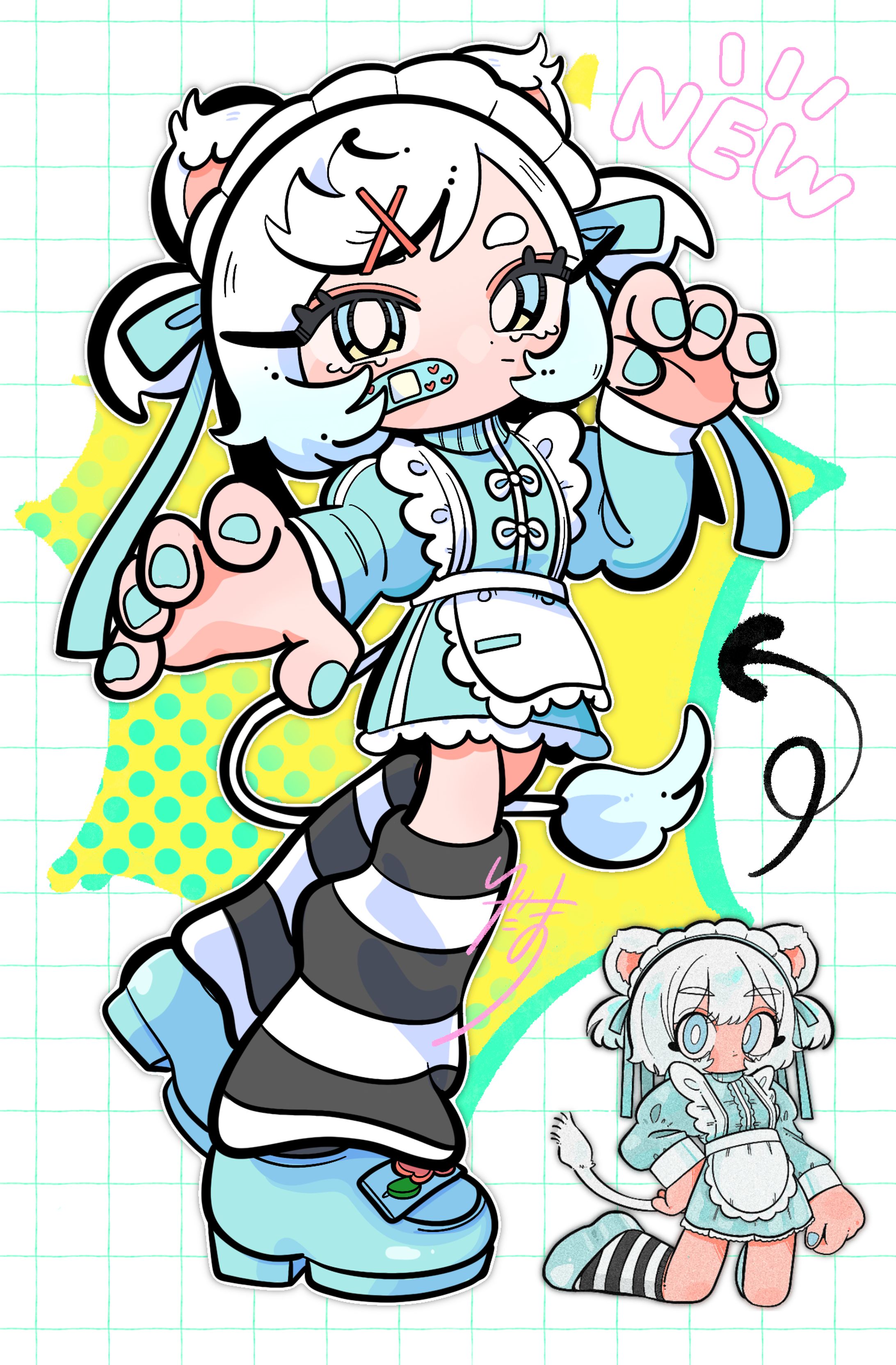 【リメイク創作】ホワイトライオン-1