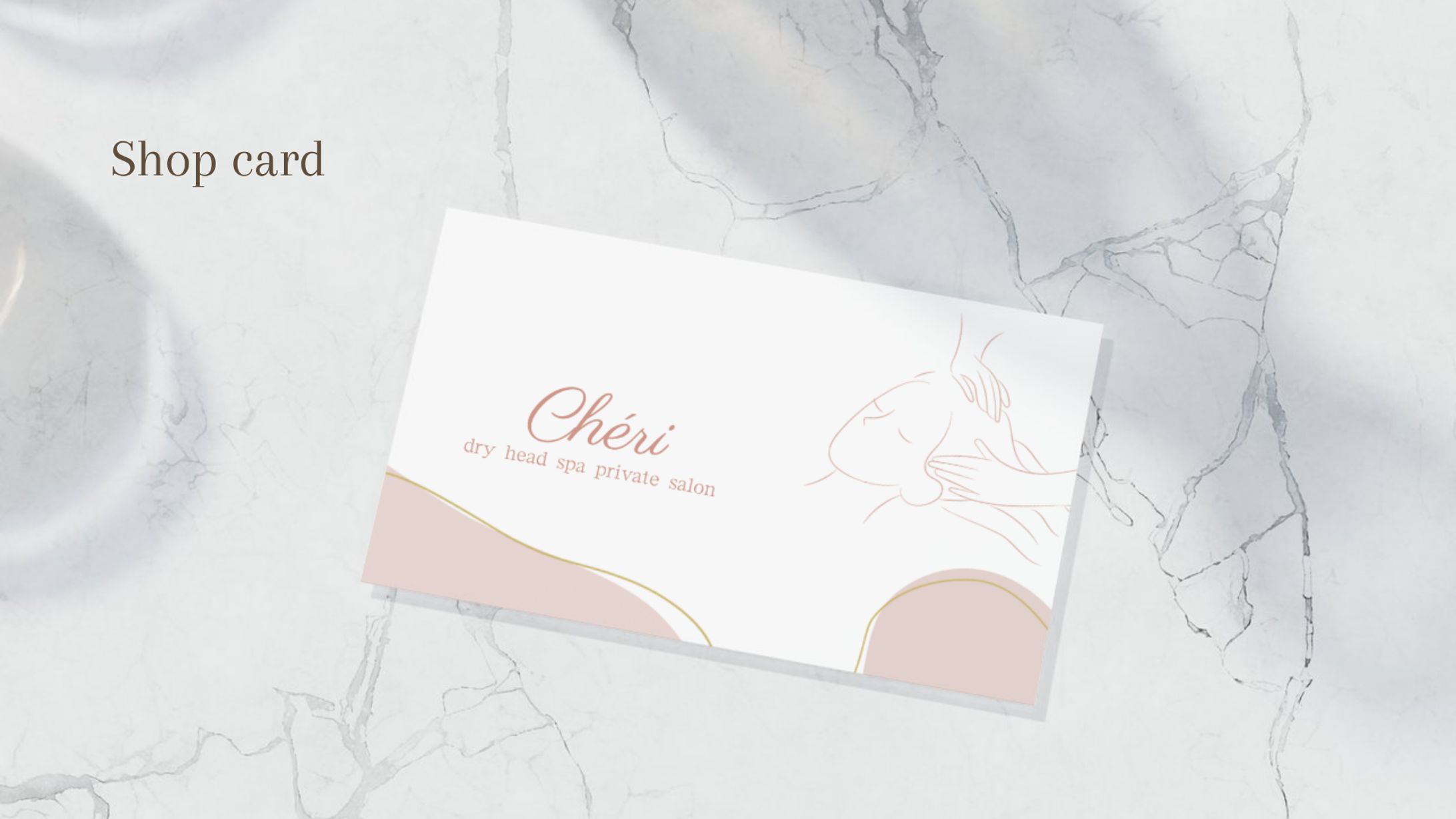 【制作実績】Chéri様ショップカード-1