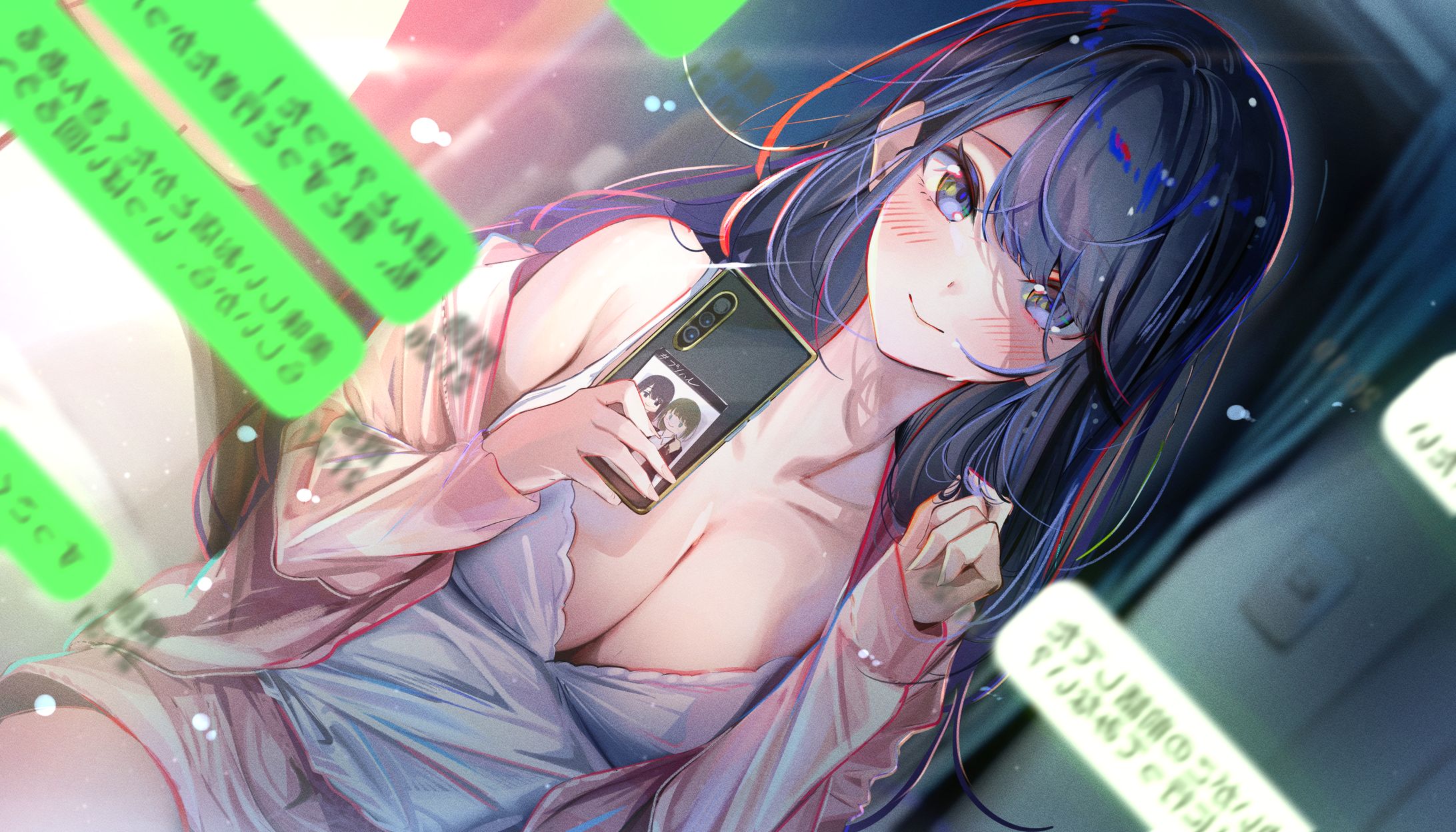 『制服カノジョ』寄稿イラスト-1