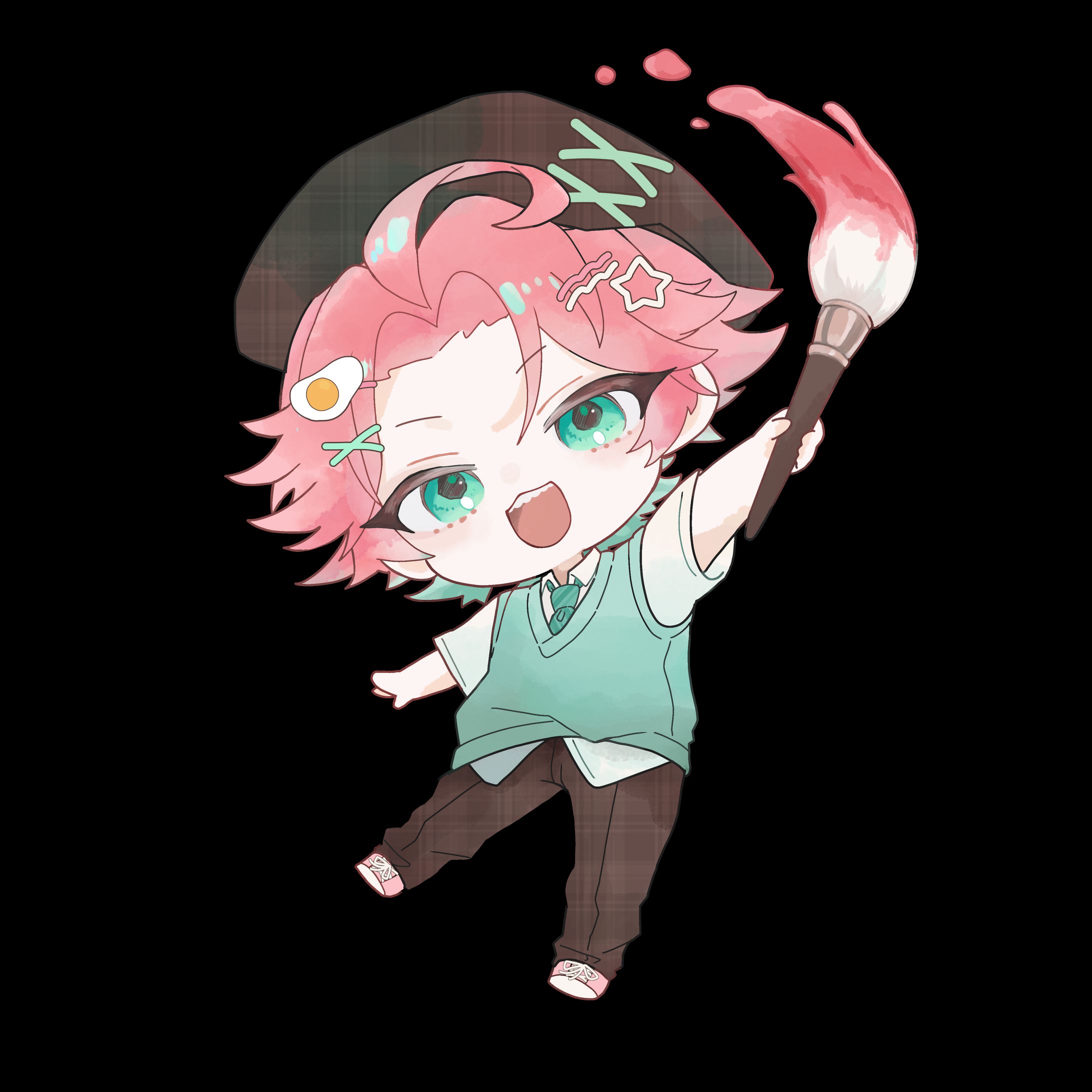 Vライバー「メロウ・メルパレット」ミニキャラ-1