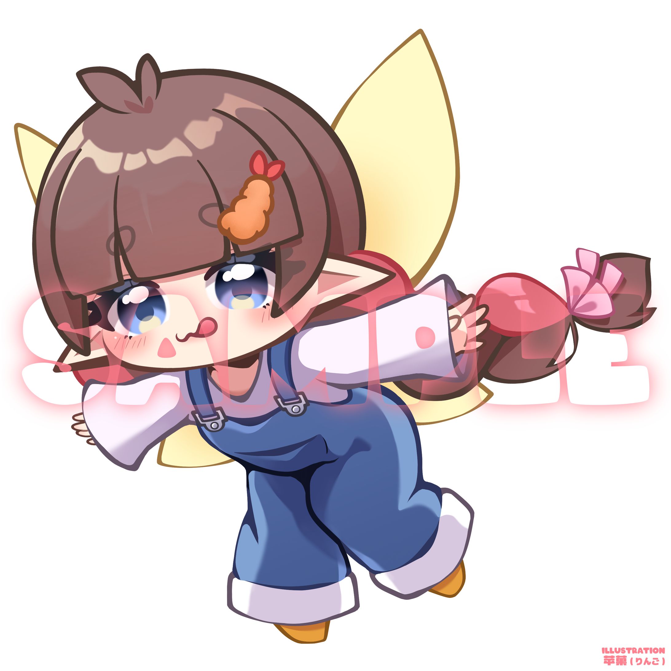 デフォルメイラスト　もるぺろ 様-1