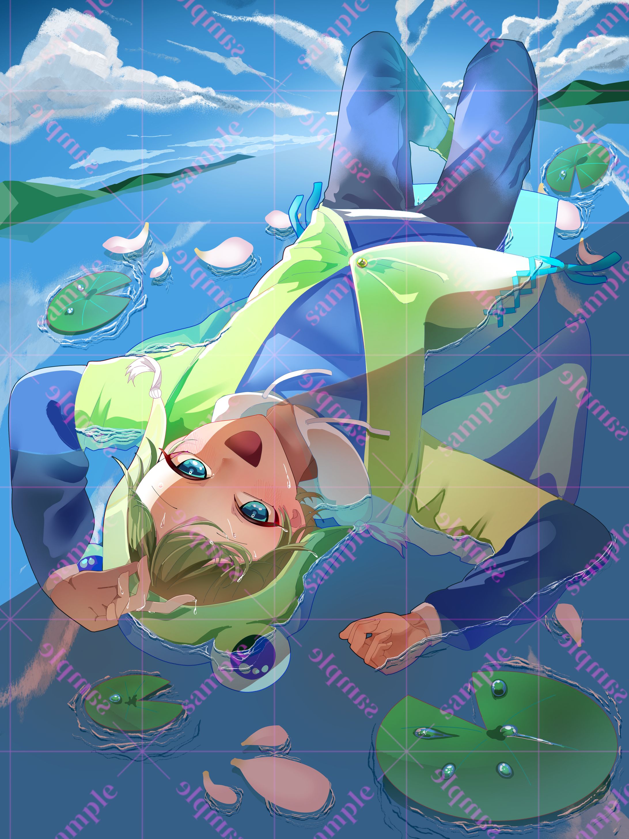 一枚絵/日木河えーる様-1