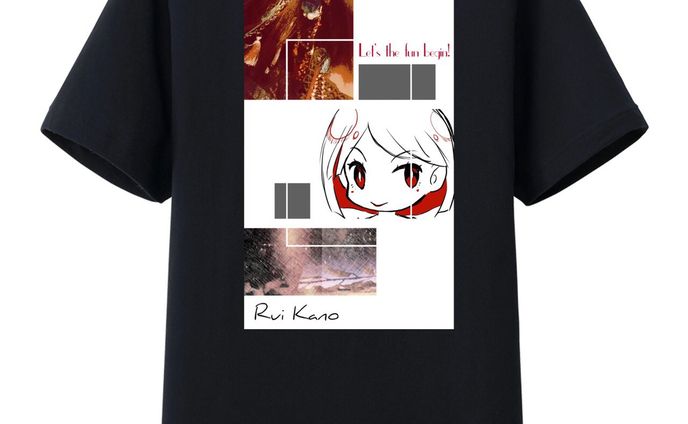 Tシャツイラスト、販促イラスト