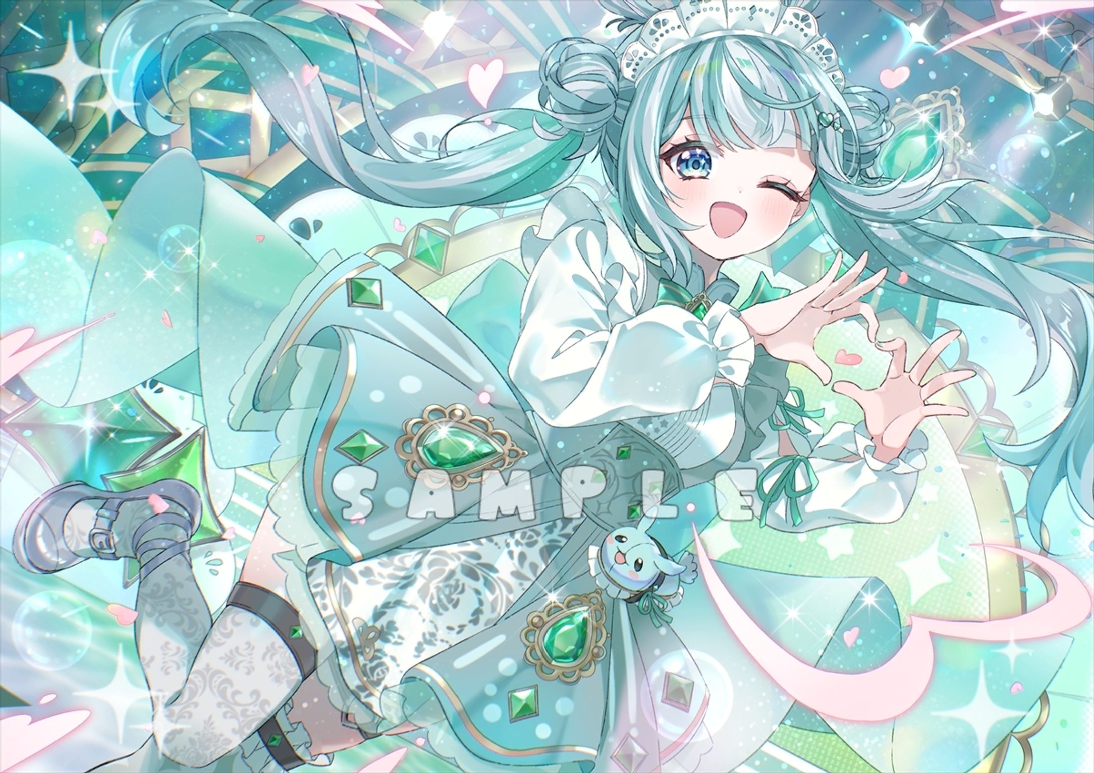 翠恋おとめ様　ステージイラスト-1