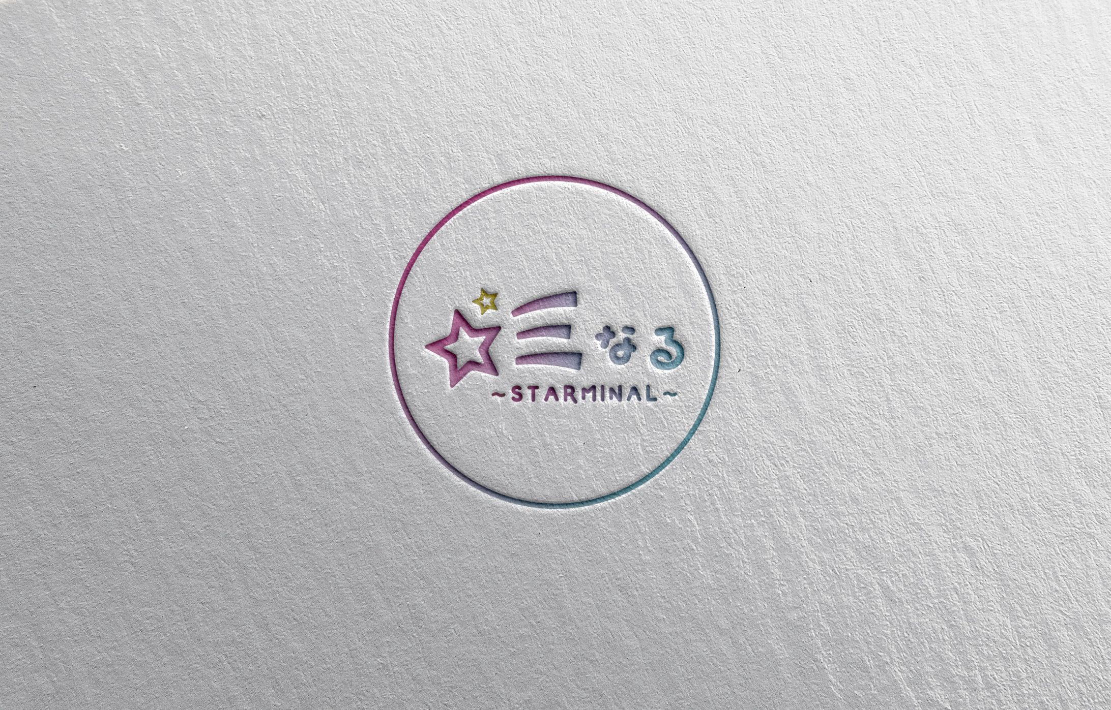 宇宙船コンセプトのコンカフェのロゴ-1