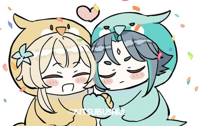 漫画・イラスト、genshin impact