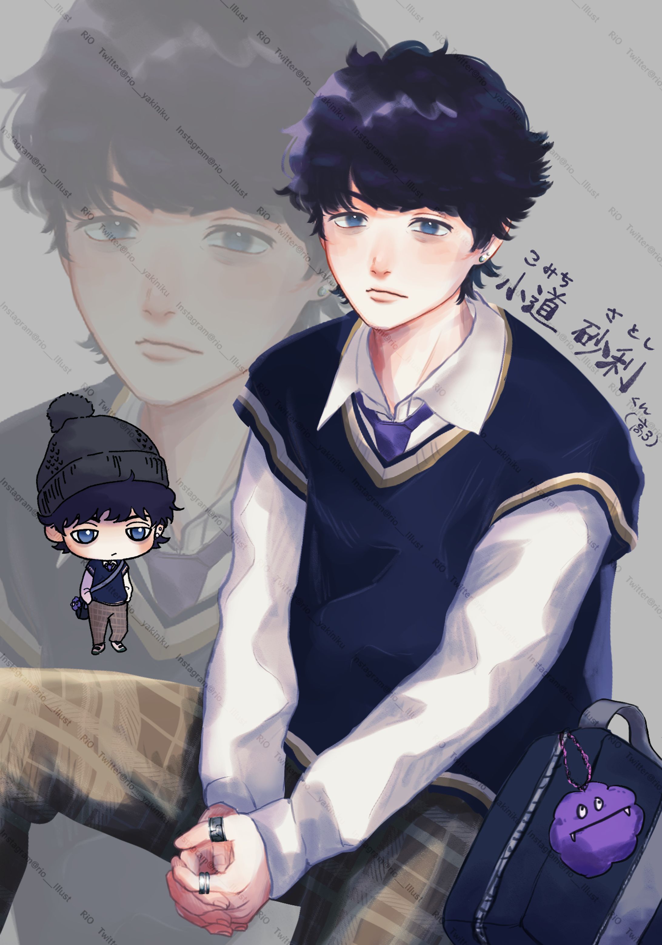 オリジナル男子高校-1