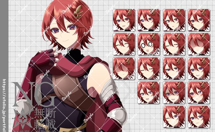 フリーゲーム-立ち絵制作