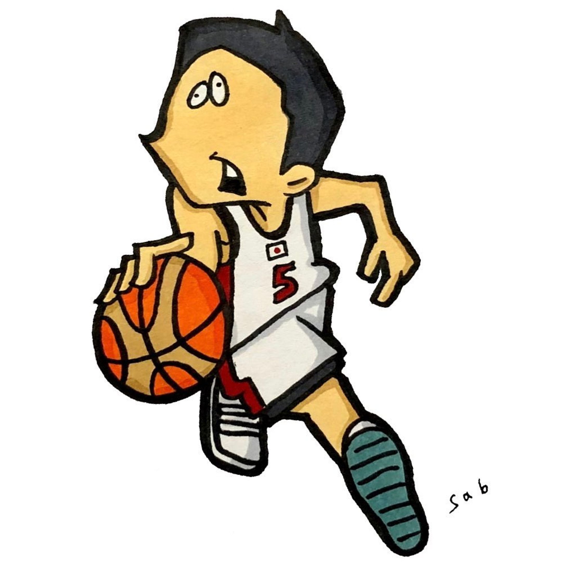 Yuki Kawamura
#drawing #illustration #art #artwork #basketball #akatsukijapan #cartoon #fibawc #バスケ日本代表 #バスケ #河村勇輝 #落書き #イラストレーター #絵 #アート #カートゥーン @japan_basketball @kawamurayuki_8-1