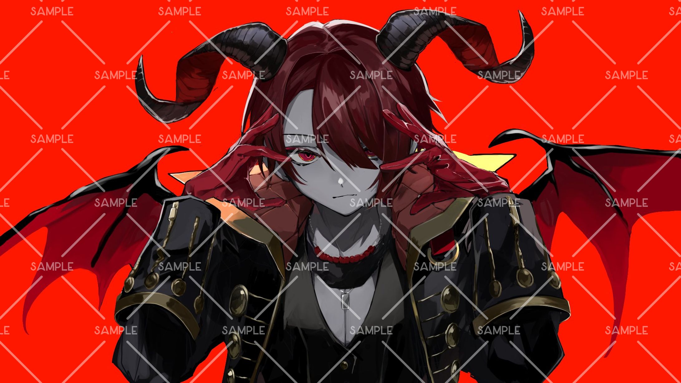 カバー動画「デーモンロード」イラスト-1