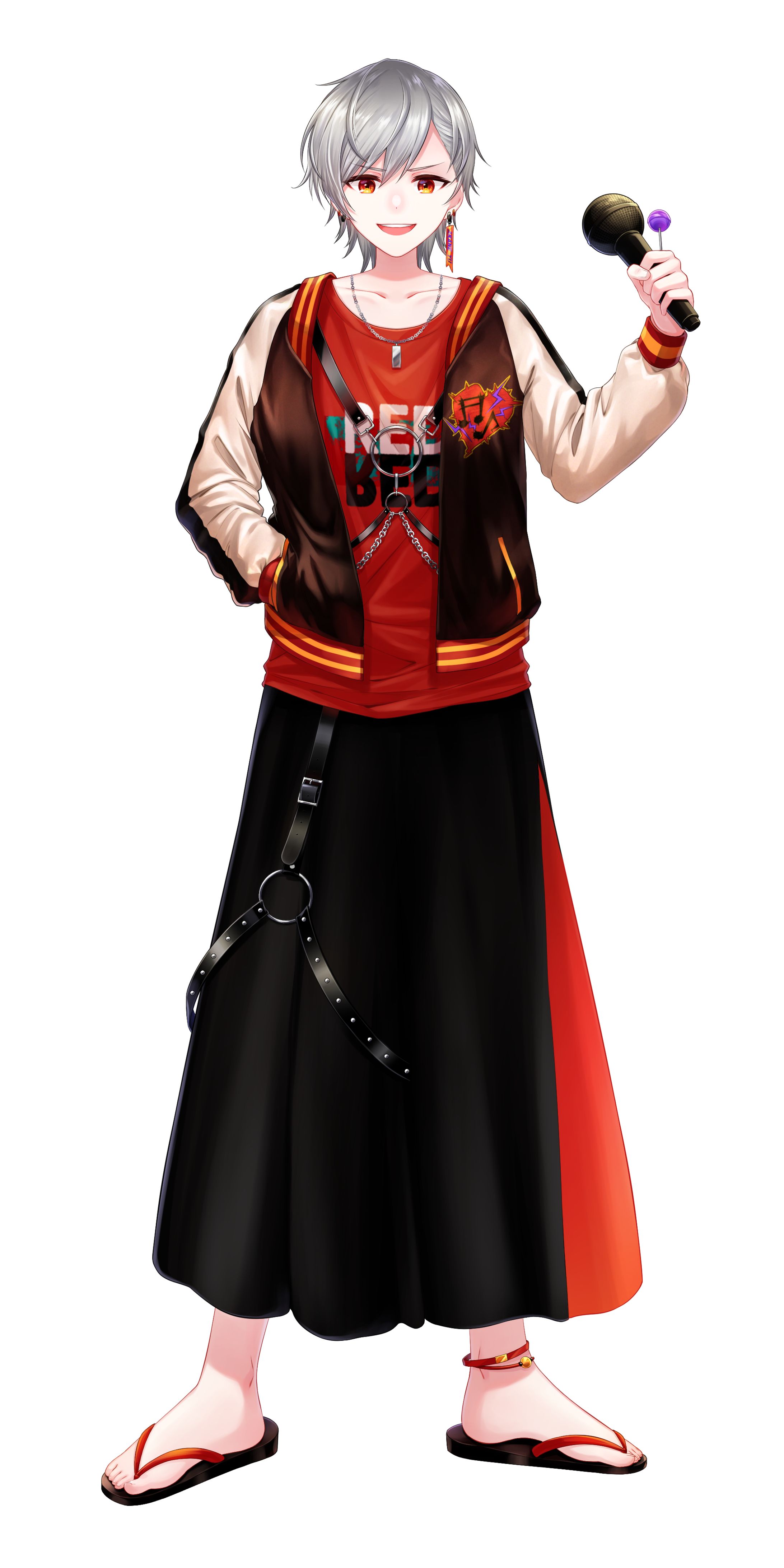 【IRIAM用立ち絵】赫音夢歌様-1