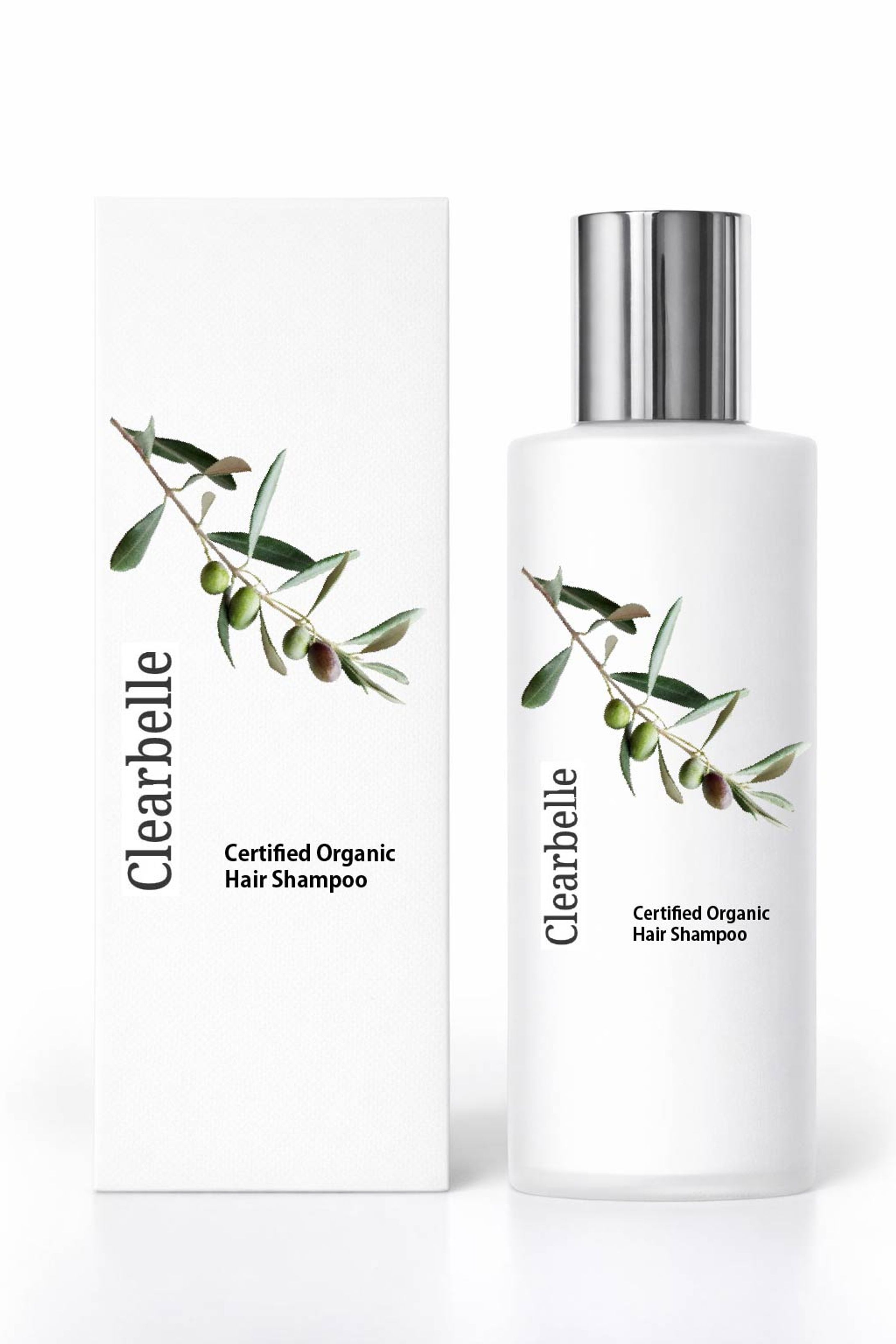 ボトルラベルデザイン（オリーブ）-1