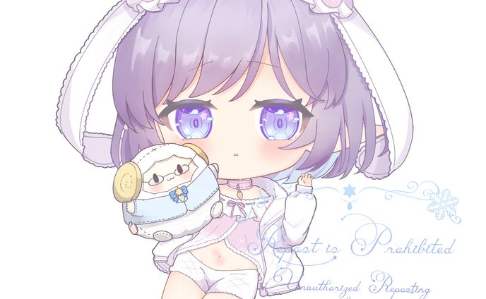 まつりさん新衣装公開記念グッズイラスト