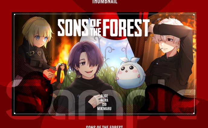 紫雲ろわ様　ゲーム配信_FOREST