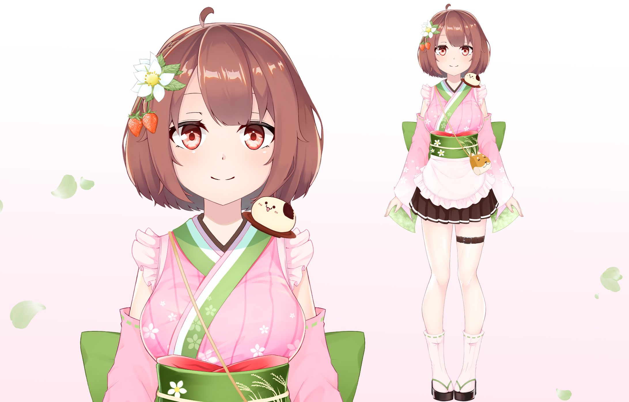  Vtuberデザイン/小餅谷だいふく-1