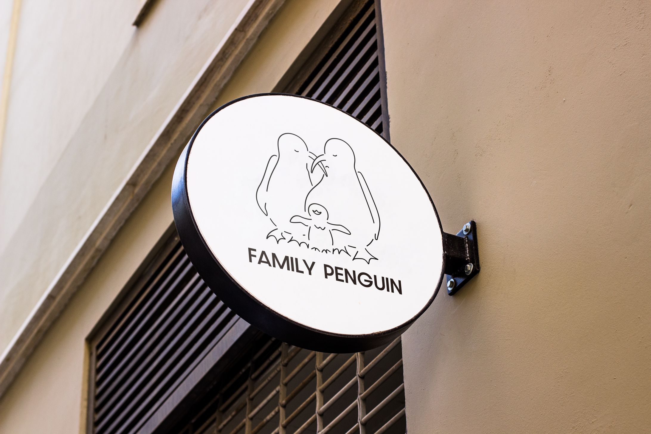 【自主制作】PENGUIN FAMILY ロゴ-1