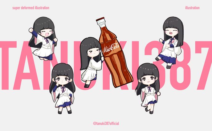 【 SDイラスト 】2023年橋本美桜さん生誕委員様