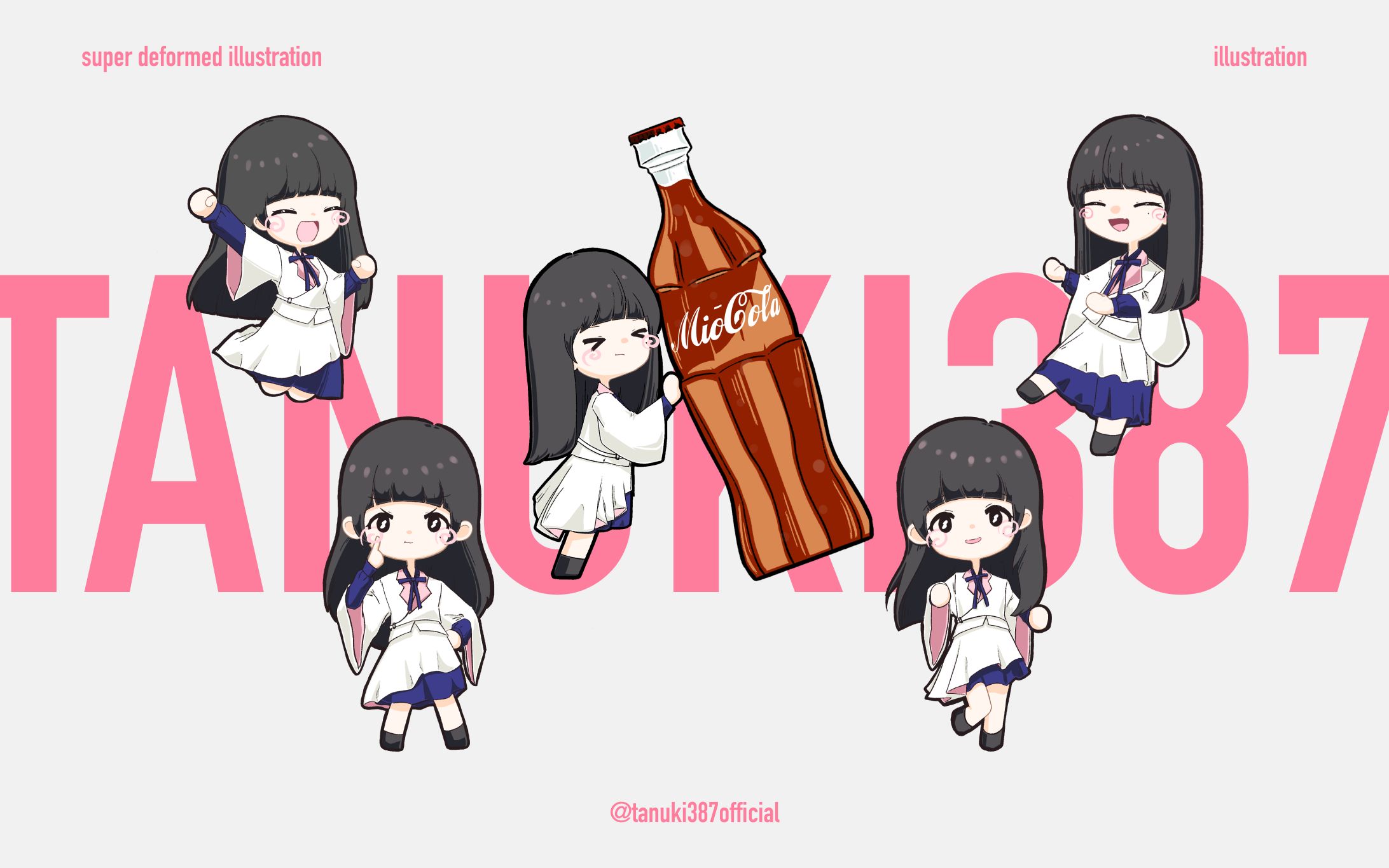 【 SDイラスト 】2023年橋本美桜さん生誕委員様-1