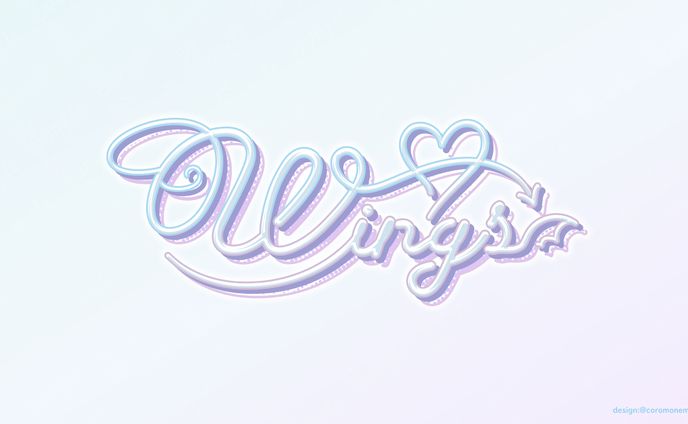 アイドルユニット/Wings様ロゴ