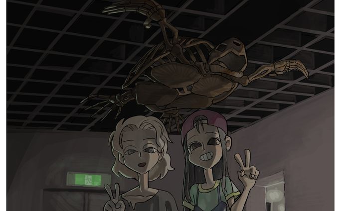 昔の亀の骨