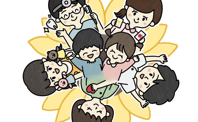 企業様SNSイラスト