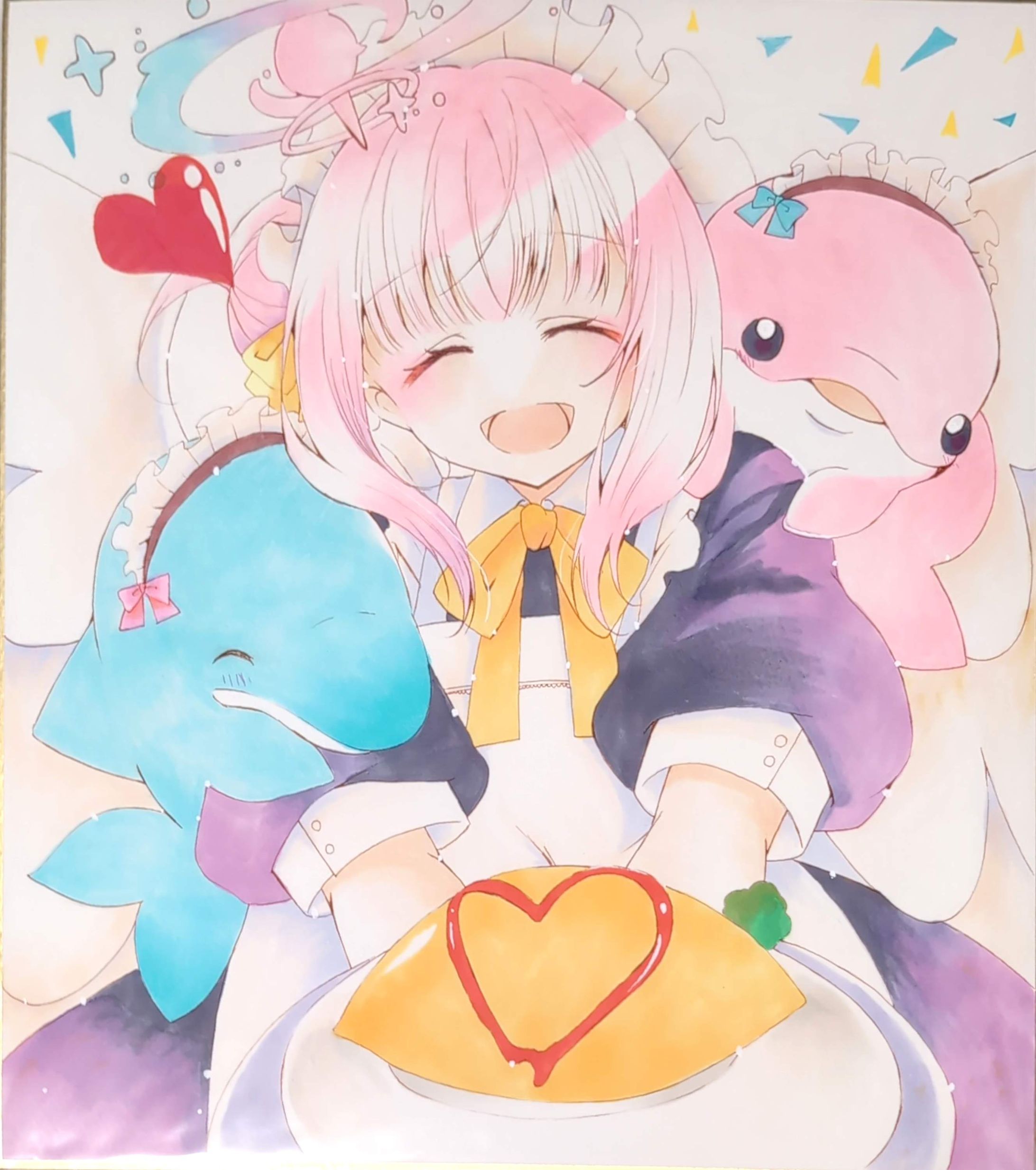 二次創作　聖園ミカ　メイド-1