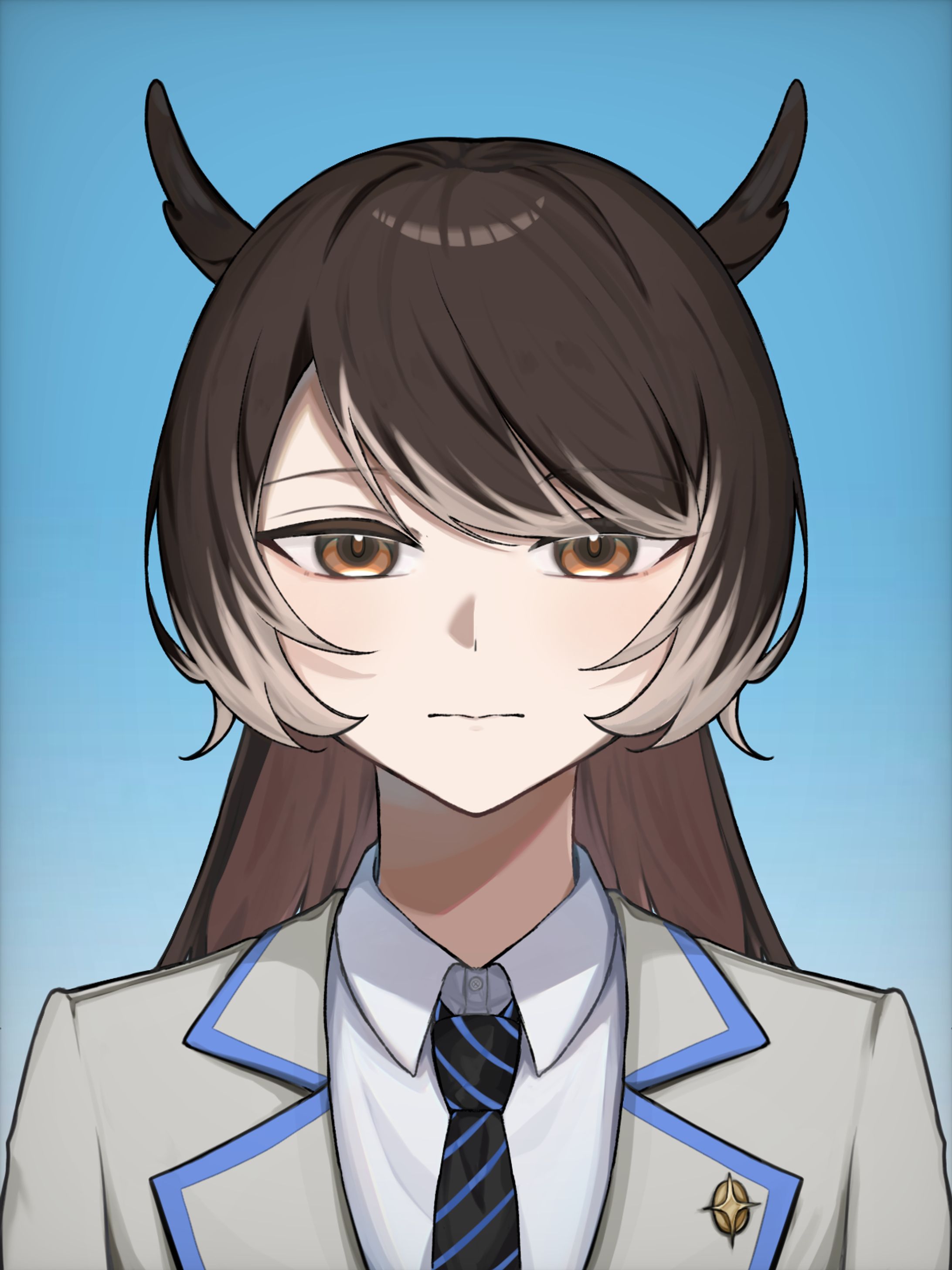 証明写真風-1