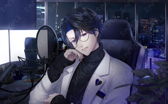 一枚絵、vtuber・asmr系