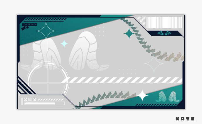 Vtuber ロシェ様│配信サムネイル